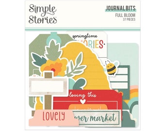 Simple Stories - Full Bloom - Journal Bits ephemera pack