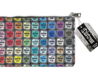 Tim Holtz - Distress Zipper Bag - Medium- 6" x 10"
