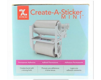 Xyron - Create-A-Sticker Mini - Permanent Adhesive Refill Cartridge - AT255-20CFTP