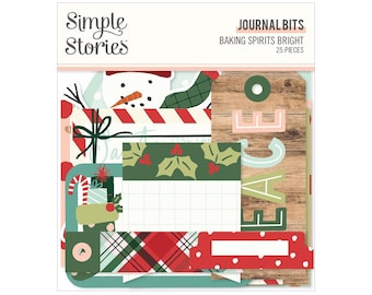 Baking Spirits Bright - Simple Stories - Journal Bits ephemera pack