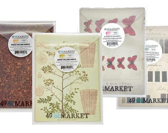 49 and Market Collage Sheets - 40 sheets of collage images