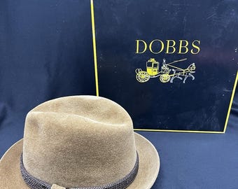 Vintage Dobbs Fifth Avenue Hat - Etsy