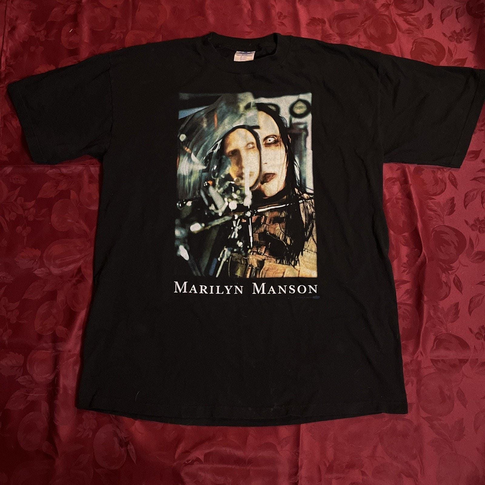 NOS VTG 1997 Original MARILYN MANSON Tshirt Sz M Winterland