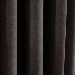 Extra Wide 100% Blackout Linen Curtains, Curtains For Bedroom, Blackout Curtain Linen , Drapes Living Room, Linen Curtain Panel, Custom Size
