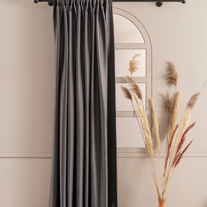 Luxury Pleated Blackout Curtains, Wide Curtain Panels, Modern Curtains, Bedroom Curtains, Custom Size Curtains, Curtains, Housewarming Gifts