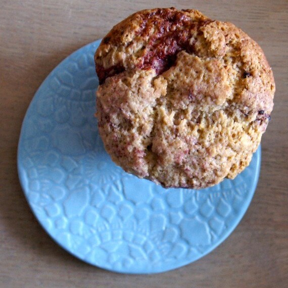 Items similar to SALE Baby Blue and Ocean Blue Dessert Plates 2