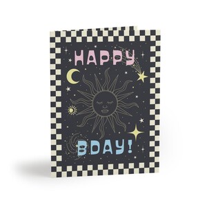 Celestial Birthday Card