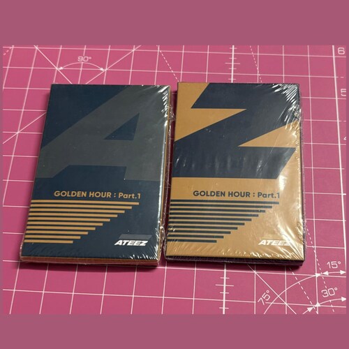Ateez Golden Hour Pt 2 Jump up Photocards Goggles Version