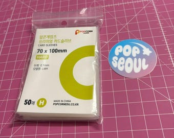 daiso trading card sleeves Trading Card Sleeves (R-12, 40 Sleeves) – DAISO main image 1