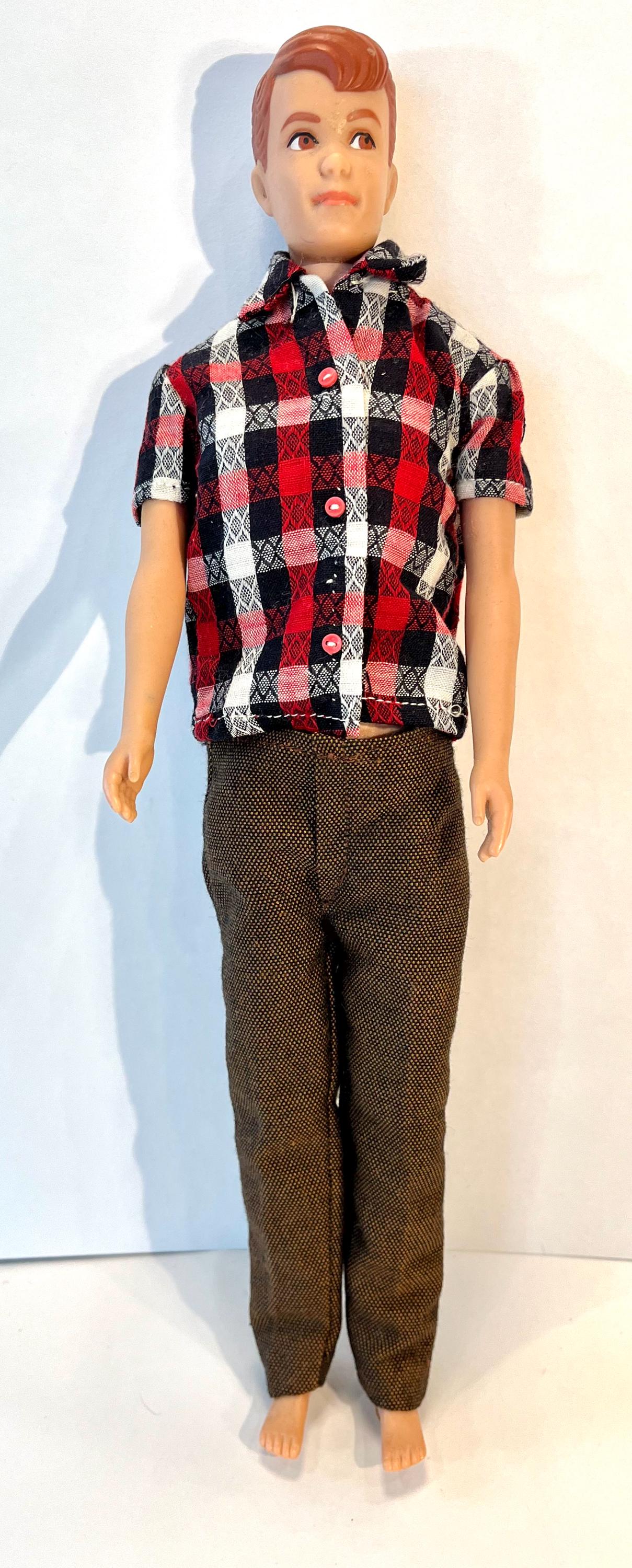Vintage 1960 s Original Alan barbie Doll Straight Leg Etsy