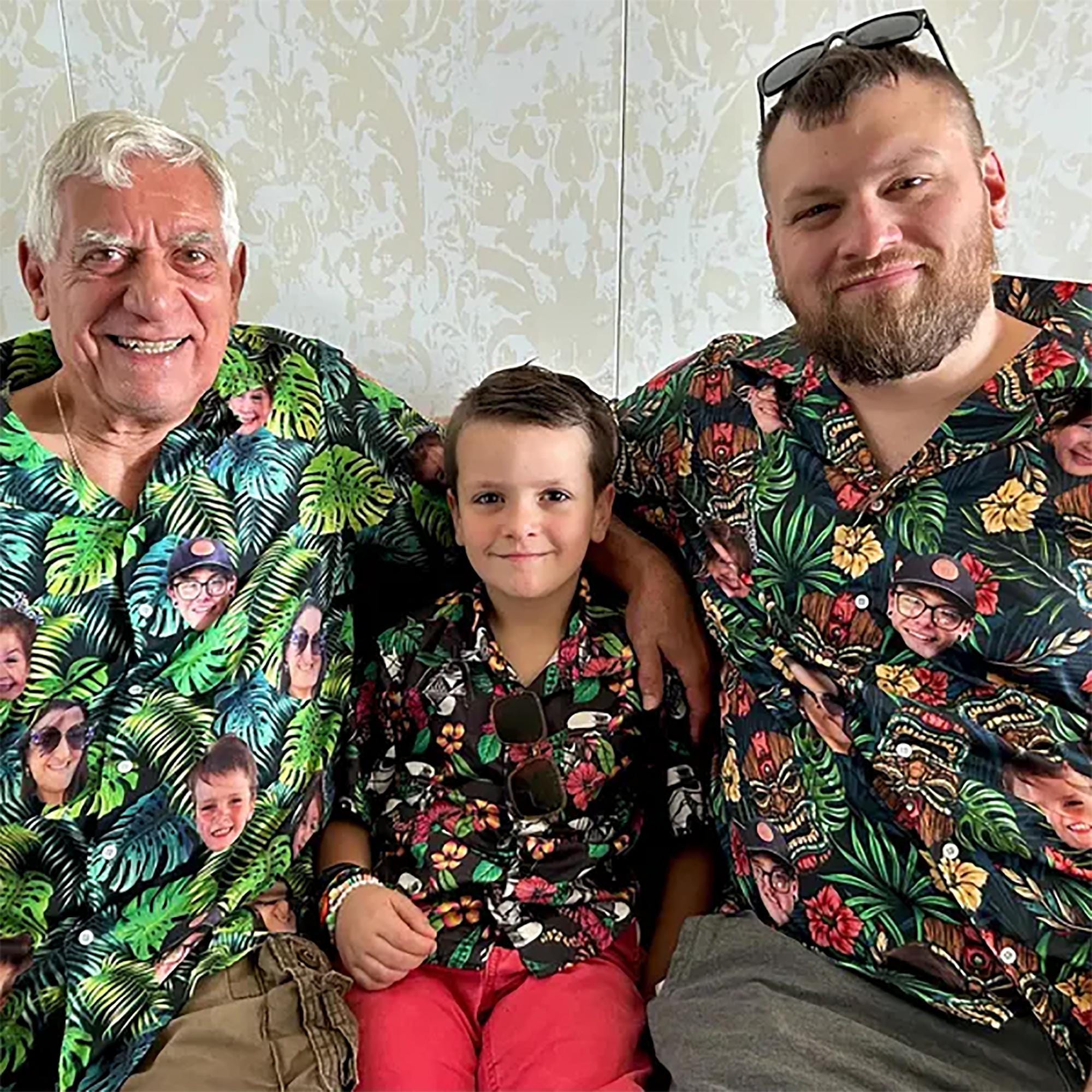 Custom Photo Shirt ,Custom Hawaiian Shirt with Face ,Men's Hawaiian Shirt, Party Shirt ,Very nice gift for him,Custom Bucket hats,kids shirt