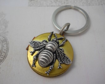 Honey Bee Locket - Etsy