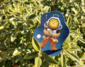 Hatchling Floating through Space - Outer Wilds Vinyl Sticker