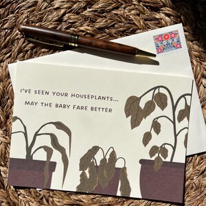 Carte amusante pour les nouveaux parents : blague pour les parents, félicitations pour le bébé, humour pour les nouveaux papas et les mamans