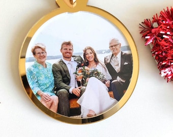 Personalized Christmas Ornament: Custom Photo Ornament