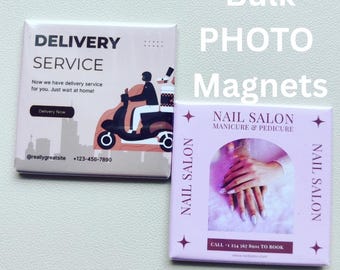 WHOLESALE Photo Magnets| Bulk Fridge magnets | Motivational Quotes|  Affirmations sarcastic message | Magnetic Business cards
