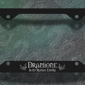 HOGWARTS WTCHCRAFT AND WZARDRY HARRY POTTER Fans Chrome Lcense Plate