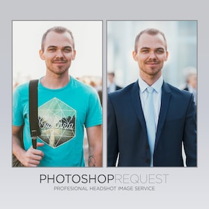 Professional Headshot Editing Services