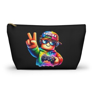 Gamer Accessory Pouch, Gaming Pencil Case, Video Game Zipper Bag, Cosmetic Bag, Travel Organizer, Gift for Kids and Teens