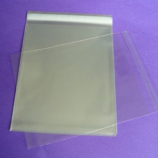 1000 3 x 4 in Clear Resealable Cello Bag Plastic Envelopes Cellophane Bag Sleeves