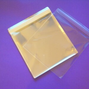 2000 3.25 x  3.25 Clear Resealable Cello Bag Plastic Envelopes Cellophane Bag