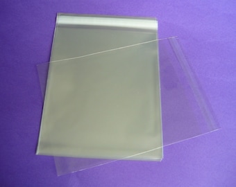 200 8.4 x 10.25 (8x10) Clear Resealable Cello Bag Plastic Envelopes Cellophane Bag