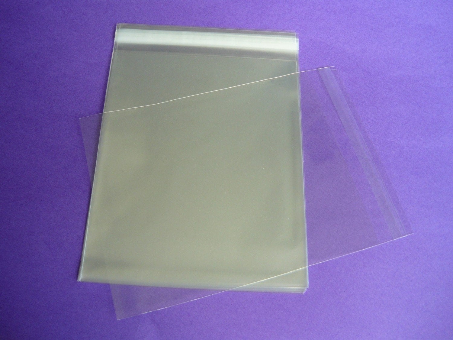 9 x 14 100 Clear Cello Bags Adhesive 1.4 mils Self Sealing OPP