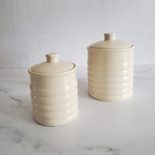 Ceramic Canister Set Etsy