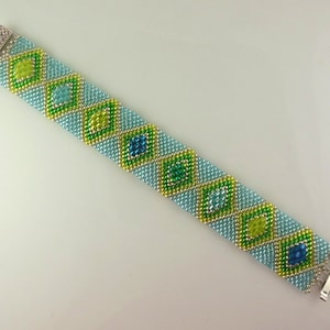 PATTERN -----Ocean Jewels Bracelet-----PDF----Instant Download