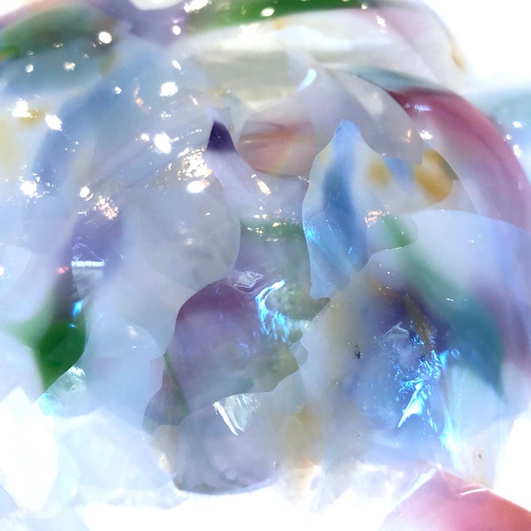 Water Lilies - Lampwork Glass Shards