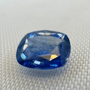 GIA Certified Natural Blue Sapphire - 2.17ct - Rectangular Cushion