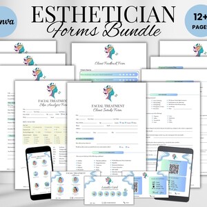 Formulaires de traitement esthéticienne, Fiches d'intake esthéticienne, Formulaires imprimables, Consultations faciales, Plan de traitement