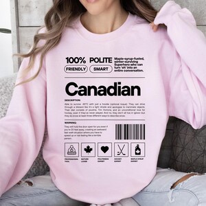 Made In Canada Shirt Proud Canadian Apparel Pullover Canada Day Sweatshirt Canada Proud Crewneck Maple Leaf Shirt Support Canada Popular Now