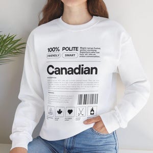 Made In Canada Shirt Proud Canadian Apparel Pullover Canada Day Sweatshirt Canada Proud Crewneck Maple Leaf Shirt Support Canada Popular Now