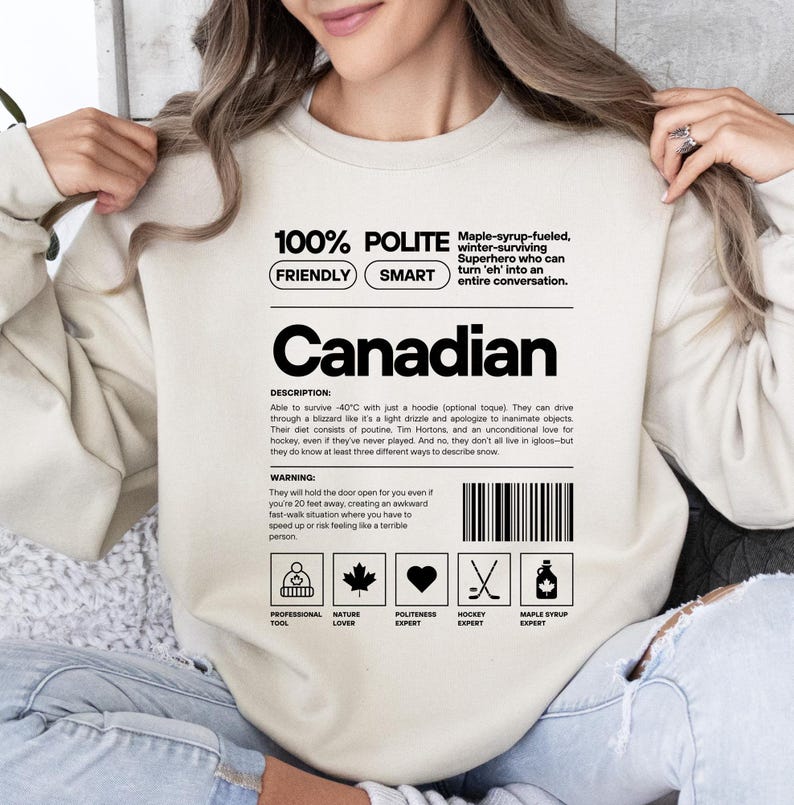 Made In Canada Shirt Proud Canadian Apparel Pullover Canada Day Sweatshirt Canada Proud Crewneck Maple Leaf Shirt Support Canada Popular Now