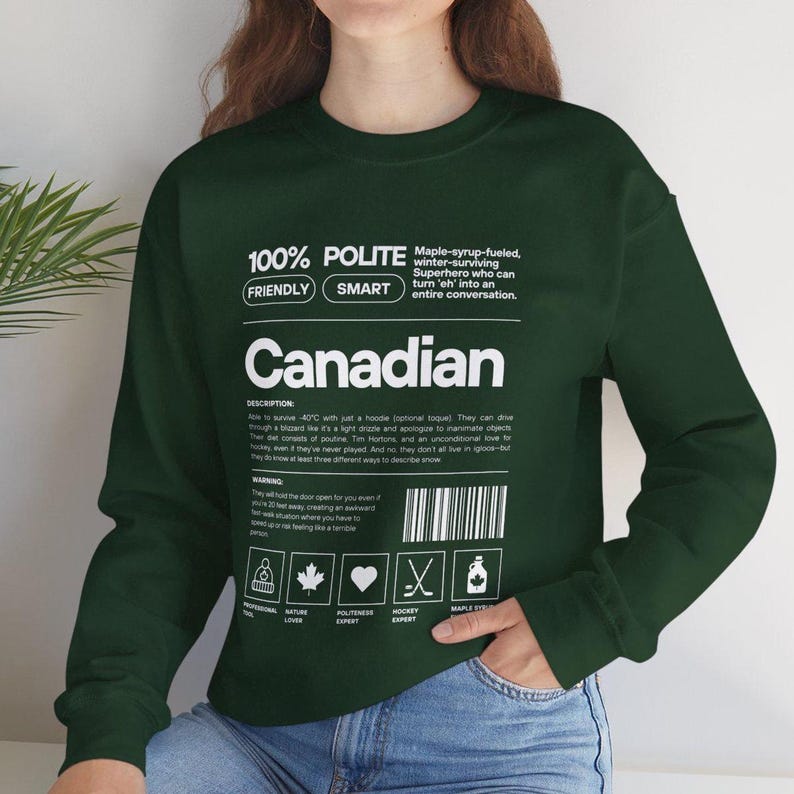 Made In Canada Shirt Proud Canadian Apparel Pullover Canada Day Sweatshirt Canada Proud Crewneck Maple Leaf Shirt Support Canada Popular Now