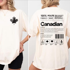 100% kanadisches T-Shirt Stolzes Kanadier-Outfit Kanada-Tageshemd Kanada stolzes Ahornblatt-Hemd Unterstützung Kanada-Sommer-Outfit