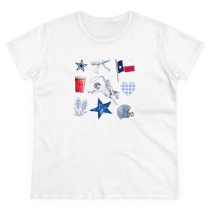 Dallas Cowboys Tshirt, Cowboys Shirt, Cowboys Graphic Tshirt, Cute Dallas Shirt, Women&#39;s Cowboy&#39;s Football Shirt, Cowboys Lover Gift Idea