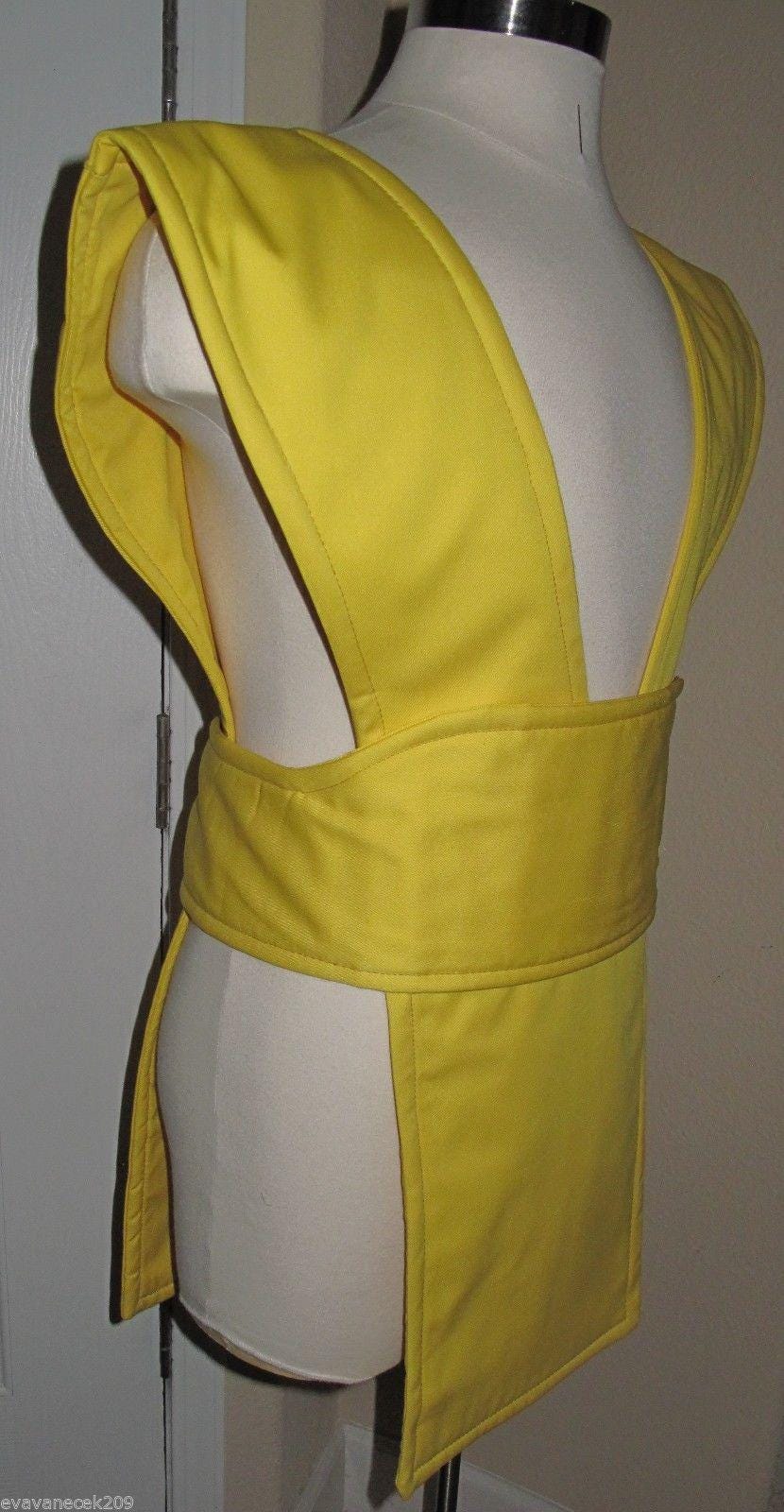 Gilet et ceinture Tabard en cuir bleu Sub Zero Mortal Kombat en plusieurs tailles - Canada