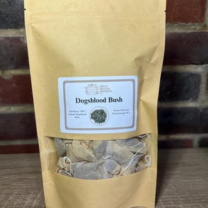 Dog's Blood Bush Tea - Unbleached & Biodegradable Bags - Caribbean Fertility Herb Wellness (USA customers will have to pay tariffs on order)