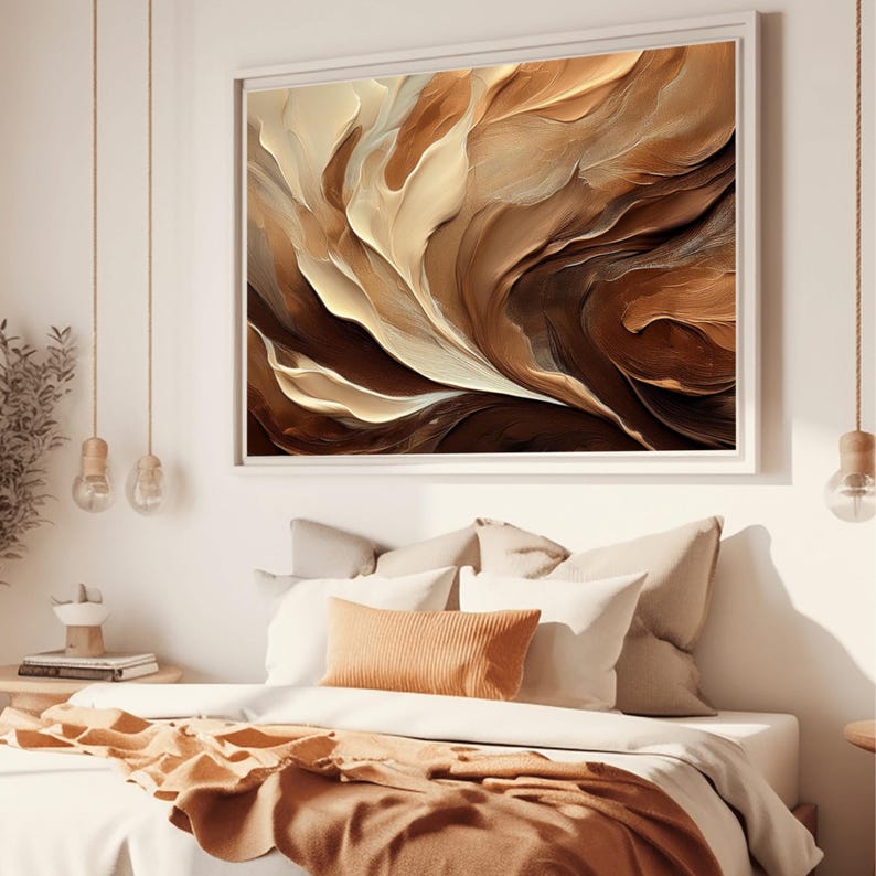 Wabi Sabi Canvas Japandi Wall Art Neutral Earth Tone Print Minimalist ...
