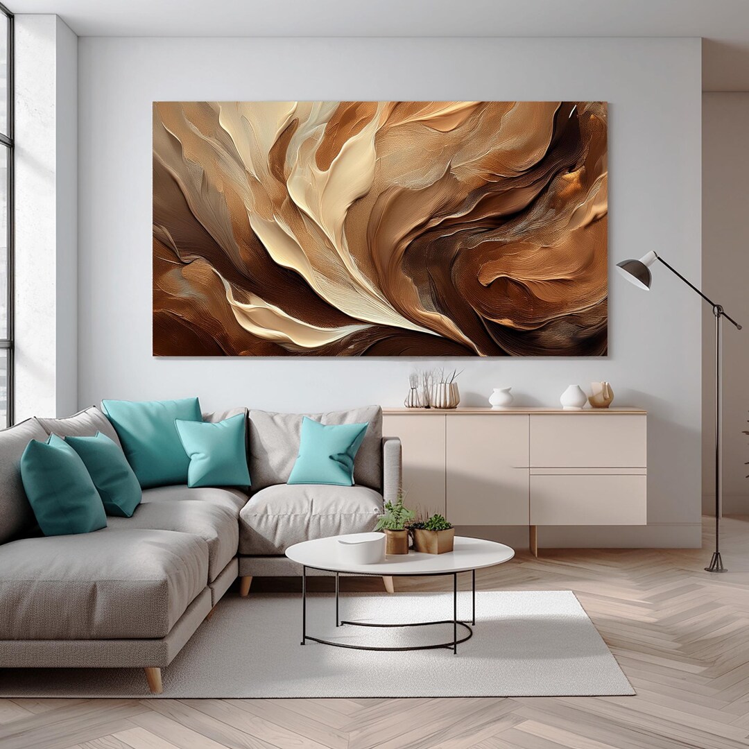 Wabi Sabi Canvas Japandi Wall Art Neutral Earth Tone Print Minimalist ...