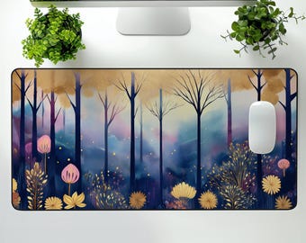 Enchanted Forest XL Mouse Pad Large Gaming Deskmat