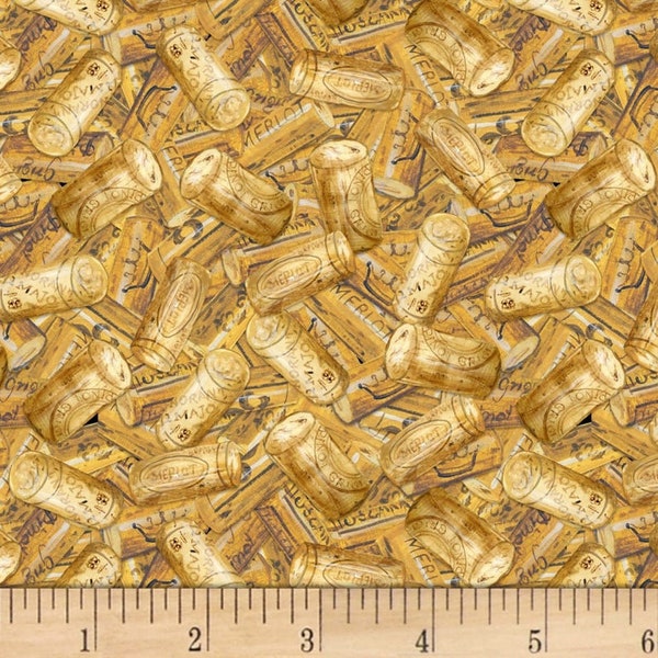 Wine Cork Fabric Etsy