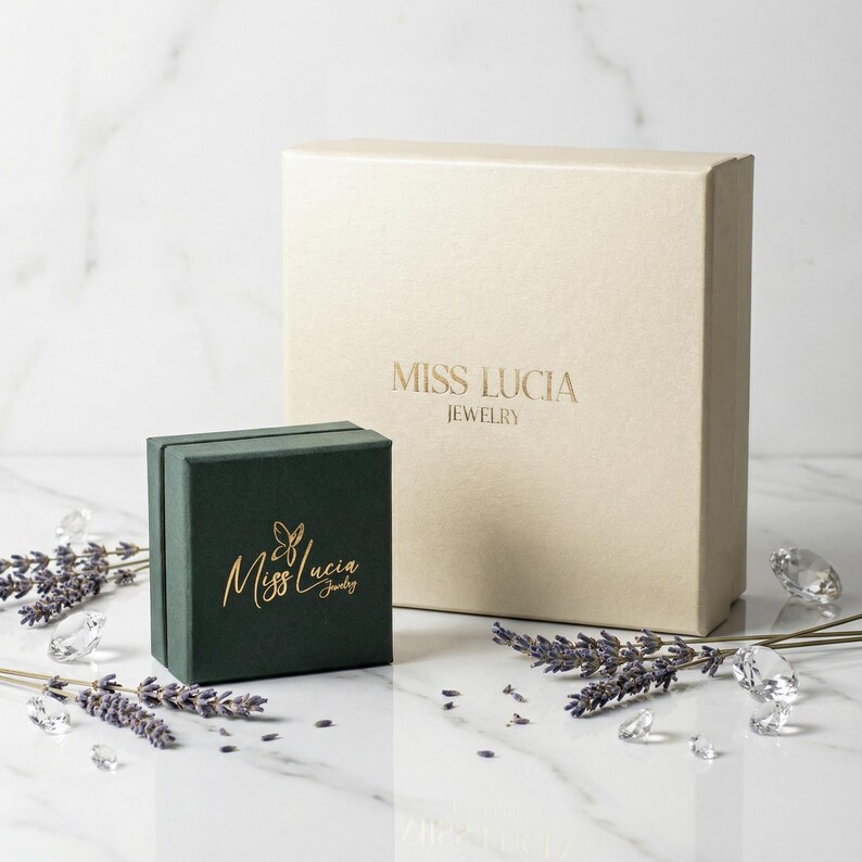 Solid Gold Angel Stud Earrings: Dainty Celestial Jewelry Gift image 5