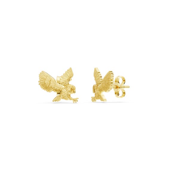 純金フクロウスタッドピアス:賢い鳥のジュエリーギフト - Etsy 日本 純金フクロウスタッドピアス:賢い鳥のジュエリーギフト - Etsy 日本