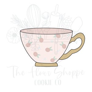 Tea Cup Tea Party Cookie Cutter