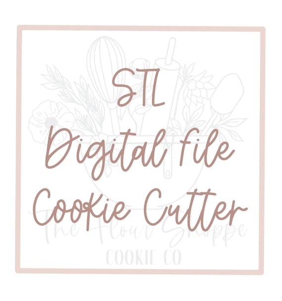 STL Cookie Cutter Download