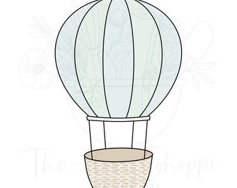 Hot Air Balloon Spring Cookie Cutter