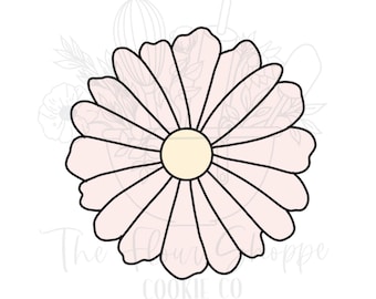 Flutter Daisy Cookie Cutter